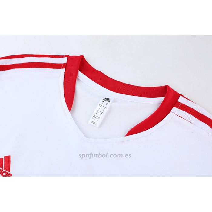 Chandal del Manchester United Manga Corta 2023-2024 Blanco